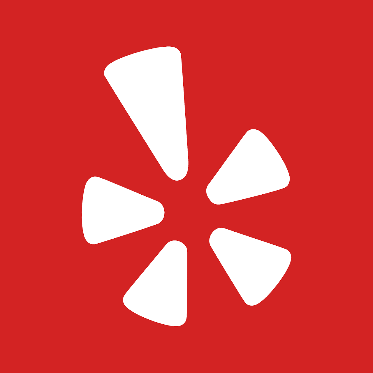 Red and white minimalist design